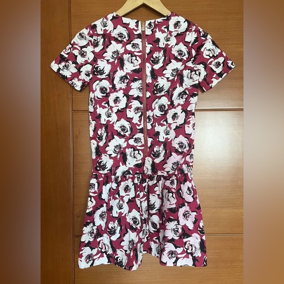 2 Kate Spade New York Dresses Girls 12Y Red and White Flower Design And Lipstick - Picture 2 of 6